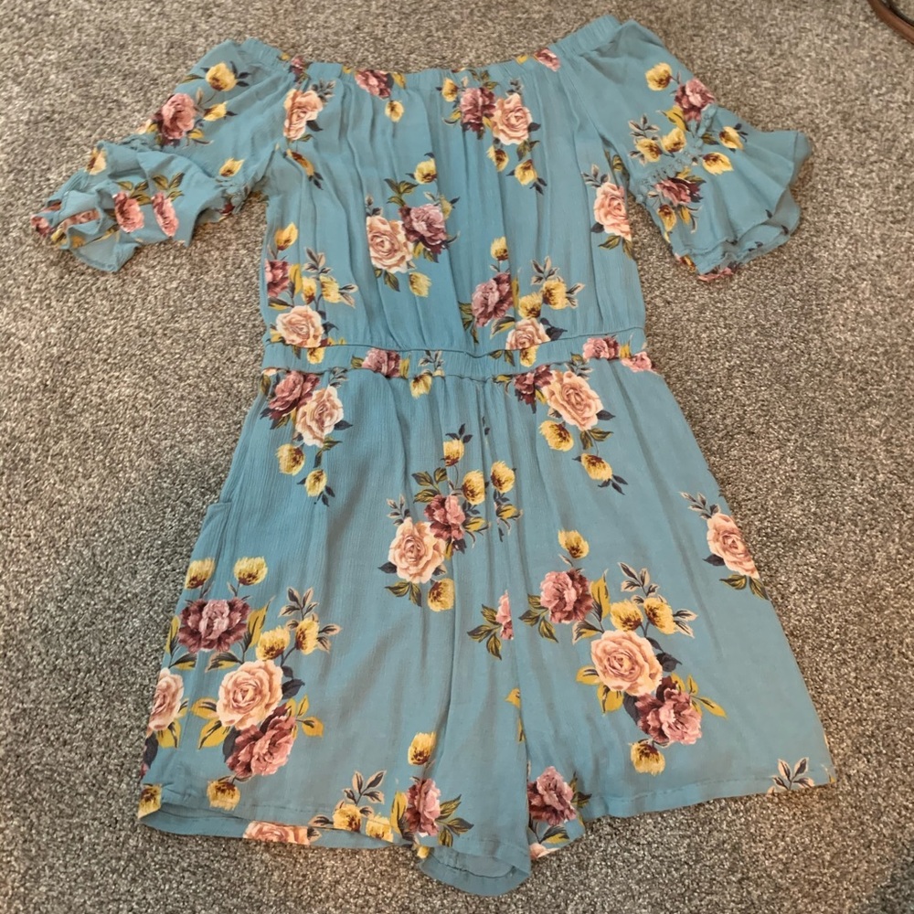 Off the shoulder romper